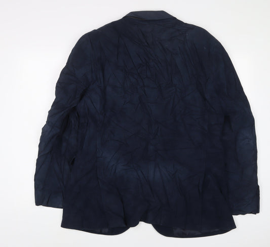 Mens UK Size 44 John Lewis Regular Blue Suit Jacket