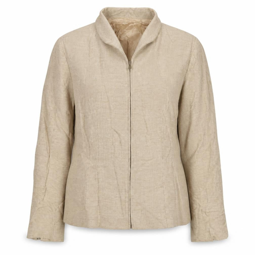 Womens UK Size 16 Zara Beige Jacket