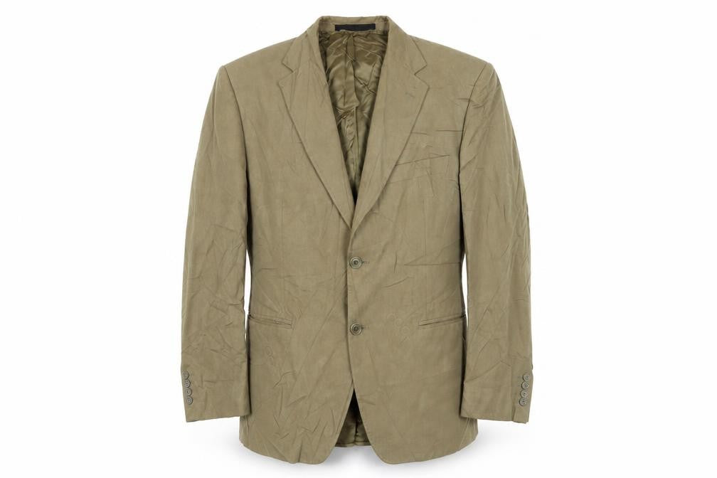 Mens UK Size 42 Marks and Spencer Regular Beige Suit Jacket