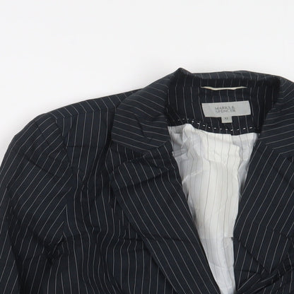 Womens UK Size 12 Marks and Spencer Blue Jacket