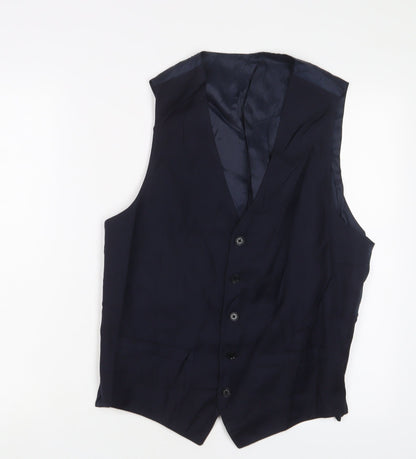 Mens UK Size 42 Hawes & Curtis Regular Blue Suit Jacket