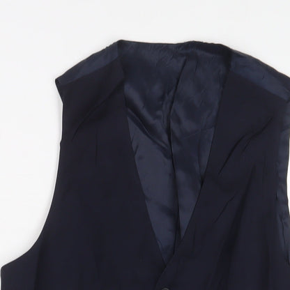 Mens UK Size 42 Hawes & Curtis Regular Blue Suit Jacket