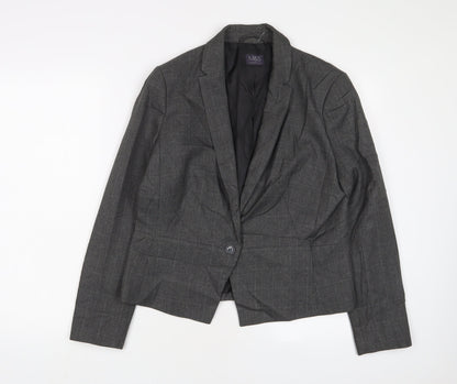 Womens UK Size 14 Marks and Spencer Grey Jacket