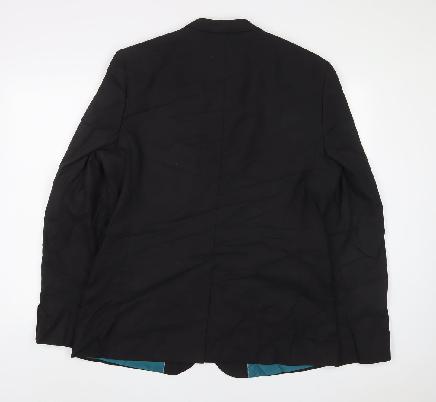 Mens UK Size 42 Limited Collection Regular Black Suit Jacket