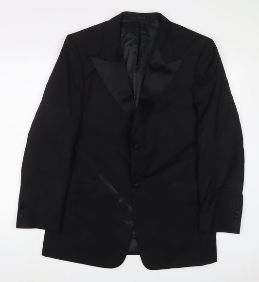 Mens UK Size 42 Taylor & Wright Regular Black Suit Jacket