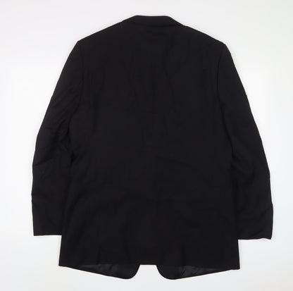 Mens UK Size 42 Taylor & Wright Regular Black Suit Jacket