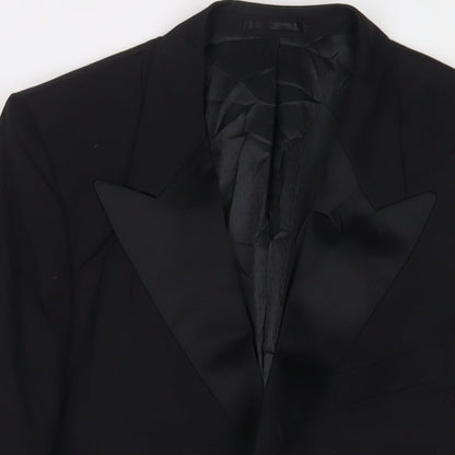 Mens UK Size 42 Taylor & Wright Regular Black Suit Jacket