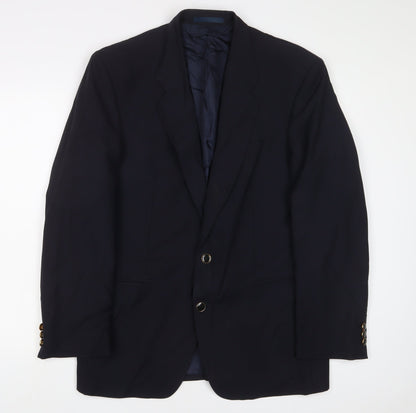 Mens UK Size 42 St Michael Regular Blue Suit Jacket