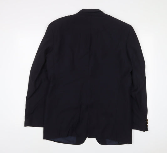 Mens UK Size 42 St Michael Regular Blue Suit Jacket