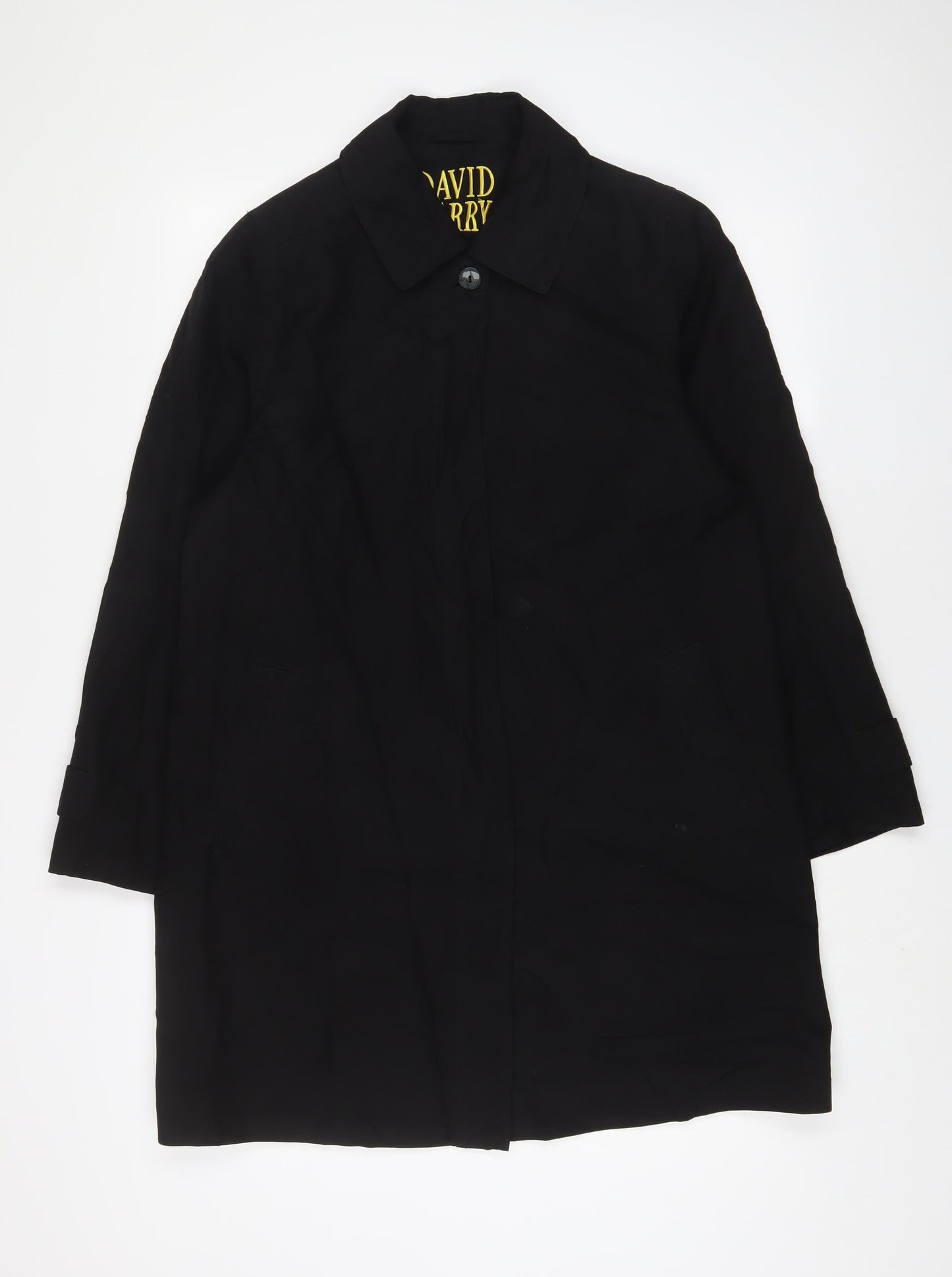 Womens UK Size 12 David Barry Black Jacket