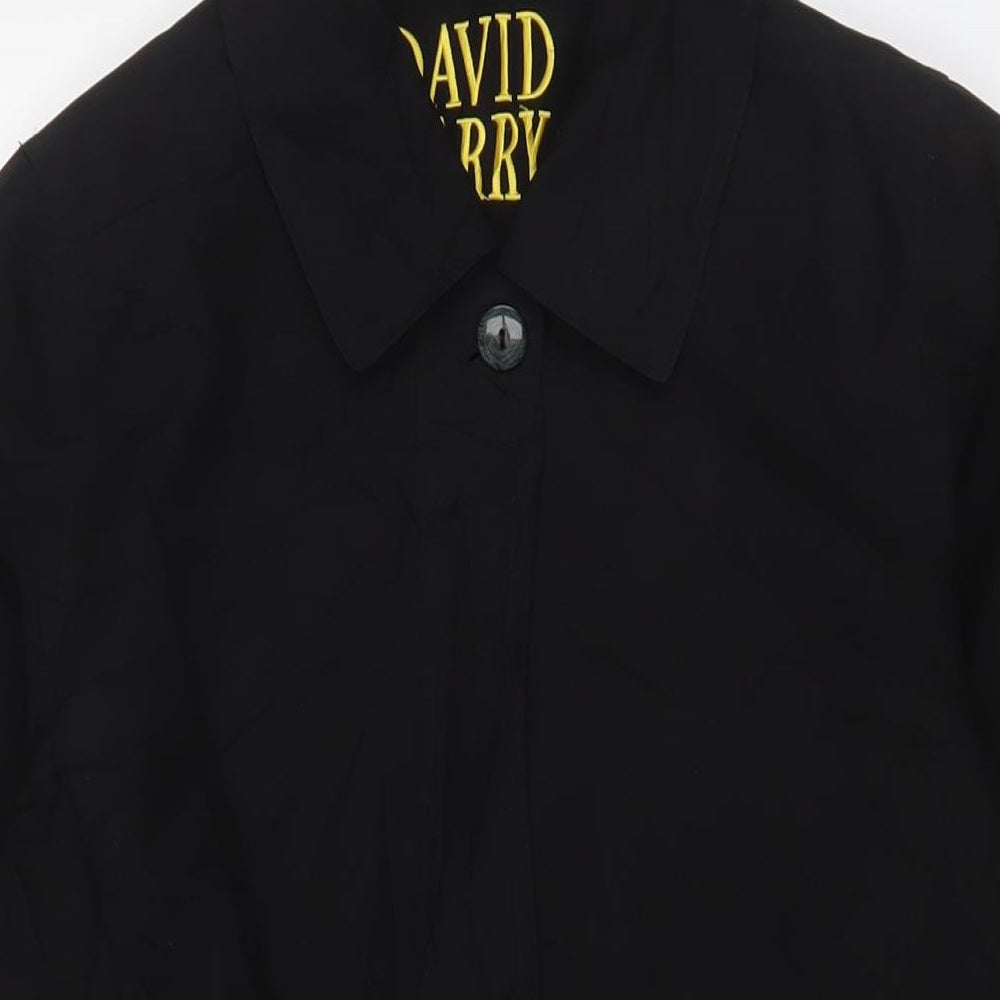 Womens UK Size 12 David Barry Black Jacket