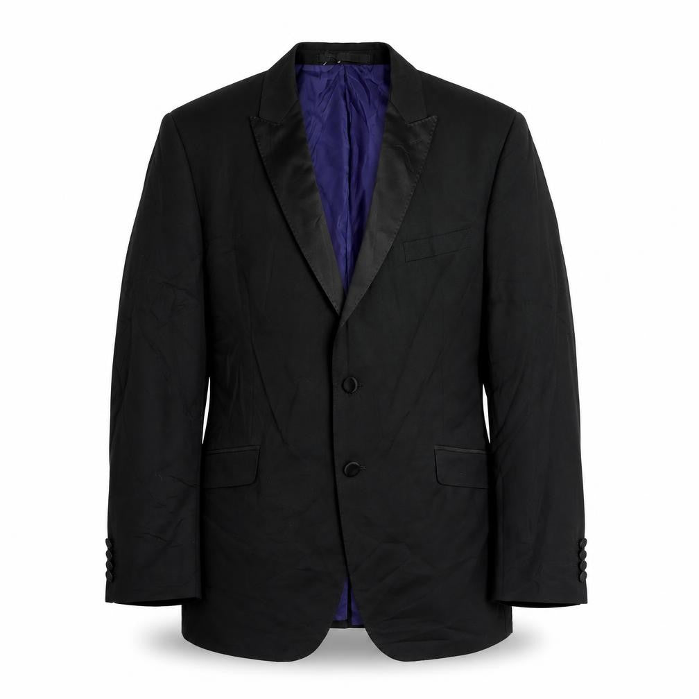 Mens UK Size 42 Autograph Regular Black Suit Jacket