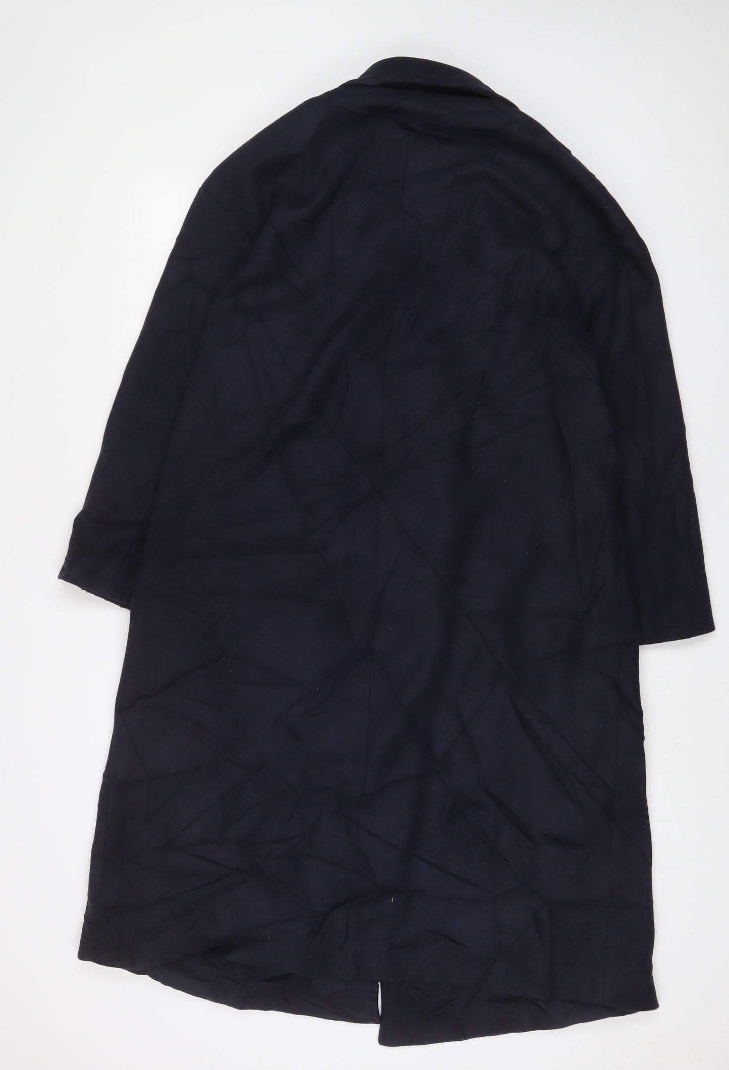 Womens UK Size S Zara Blue Overcoat