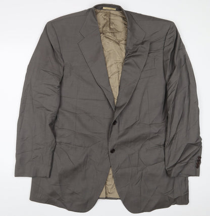 Mens UK Size 48 Marks and Spencer Regular Brown Suit Jacket