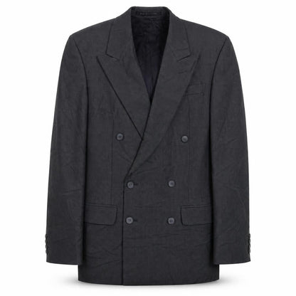 Alexander Mens Grey Wool Jacket Suit Jacket Size 36 Regular