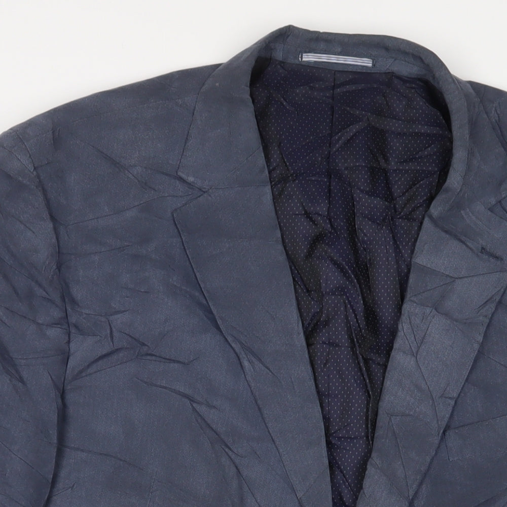 Mens UK Size 50 Skopes Regular Blue Suit Jacket