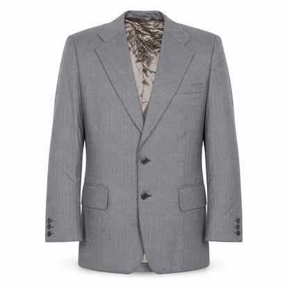 Supreme Mens Grey Wool Jacket Suit Jacket Size 38 Regular