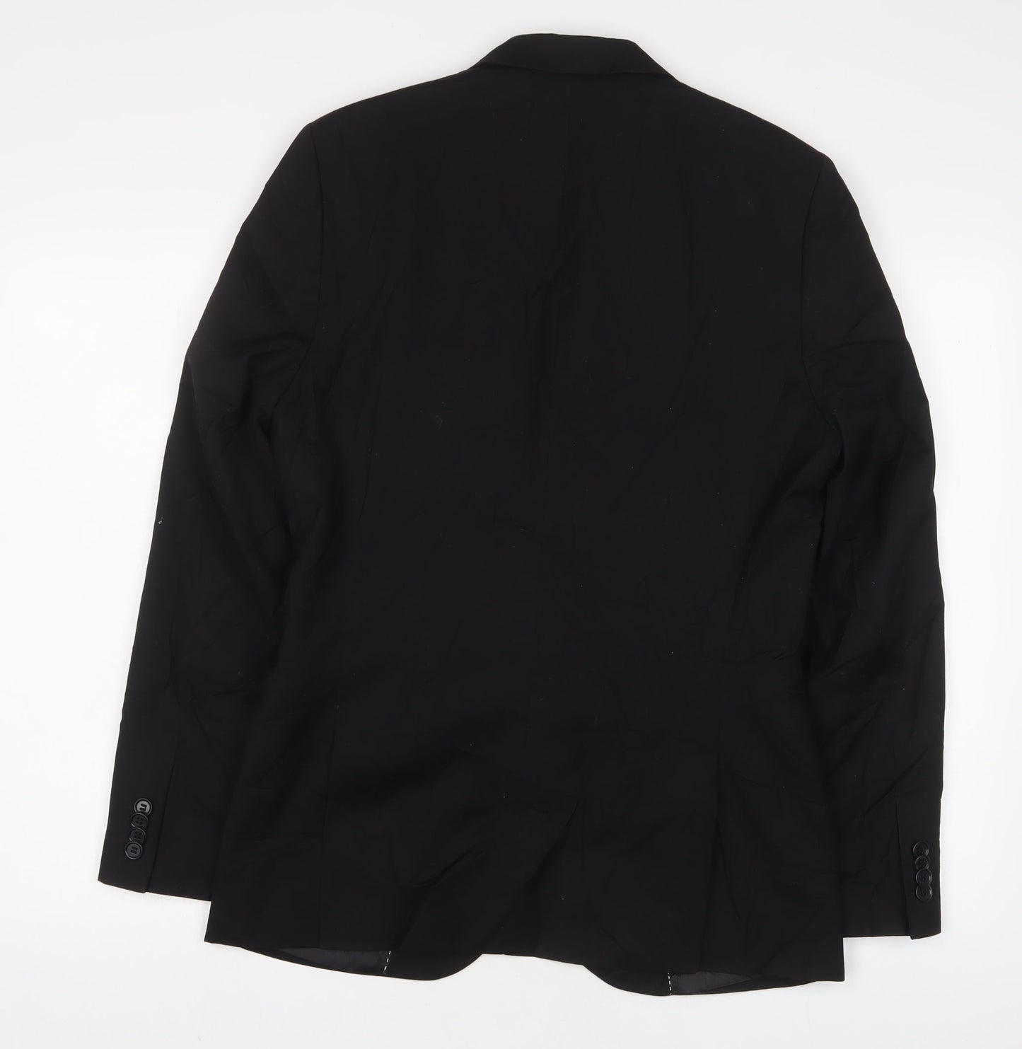 Mens UK Size 38 H&M Regular Black Suit Jacket