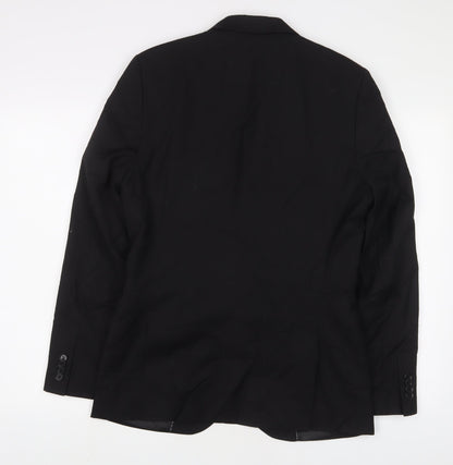 Mens UK Size 38 H&M Regular Black Suit Jacket