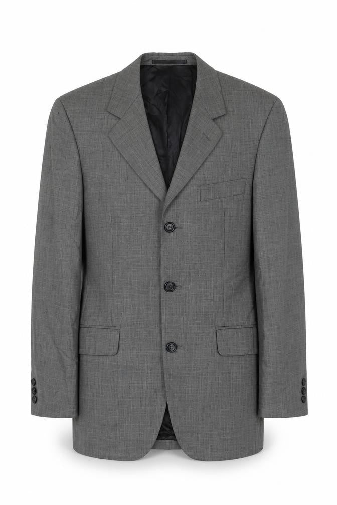 Mens UK Size 38 Burton Regular Grey Suit Jacket