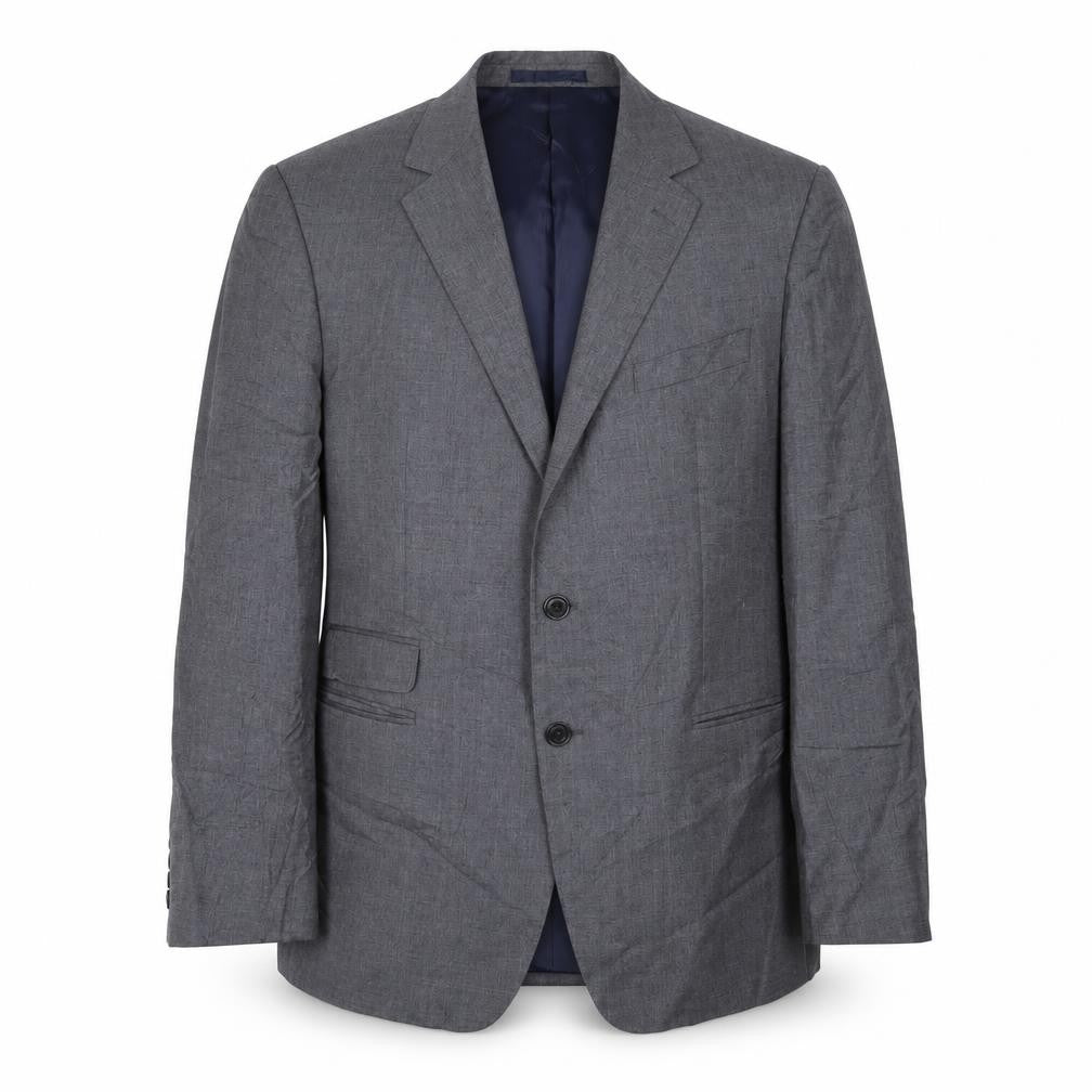 St Michael Mens Grey Wool Jacket Suit Jacket Size 44 Regular