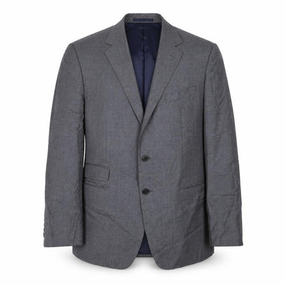St Michael Mens Grey Wool Jacket Suit Jacket Size 44 Regular