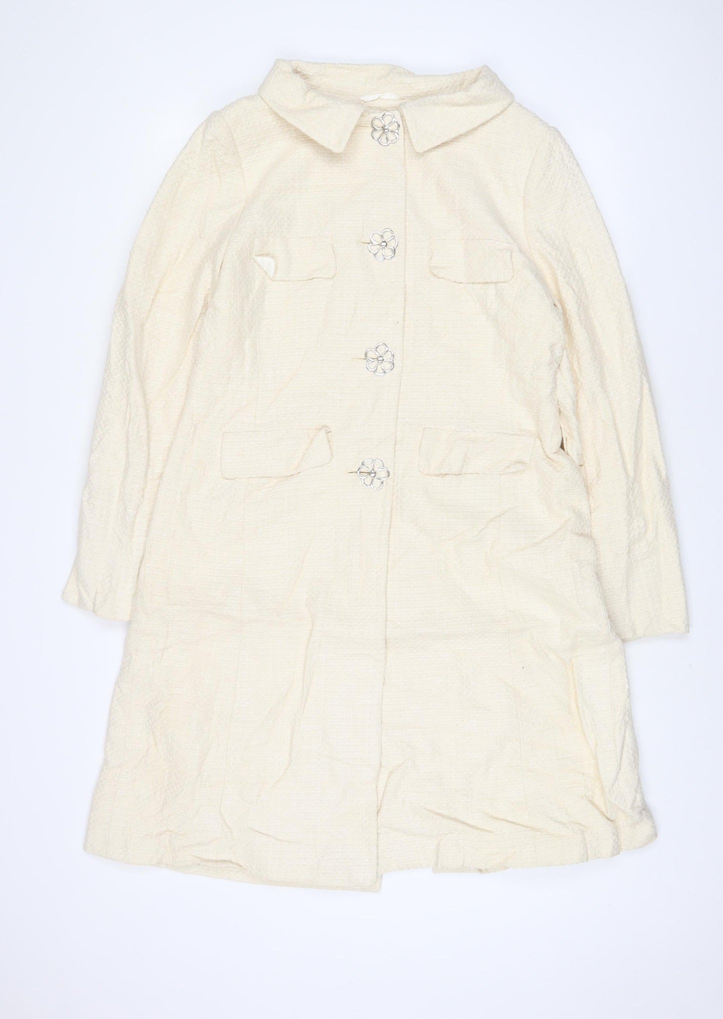 Womens UK Size 14 Marks and Spencer Beige Jacket