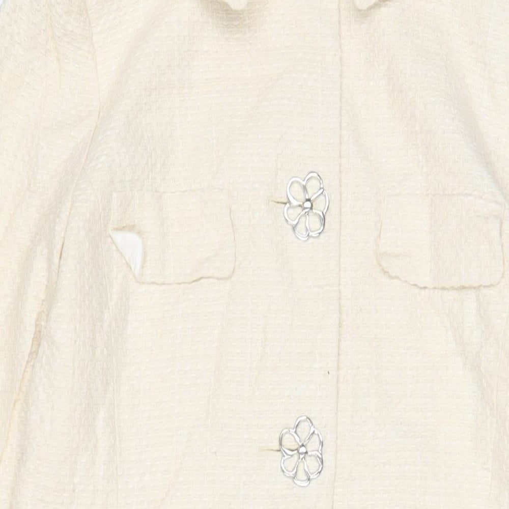 Womens UK Size 14 Marks and Spencer Beige Jacket