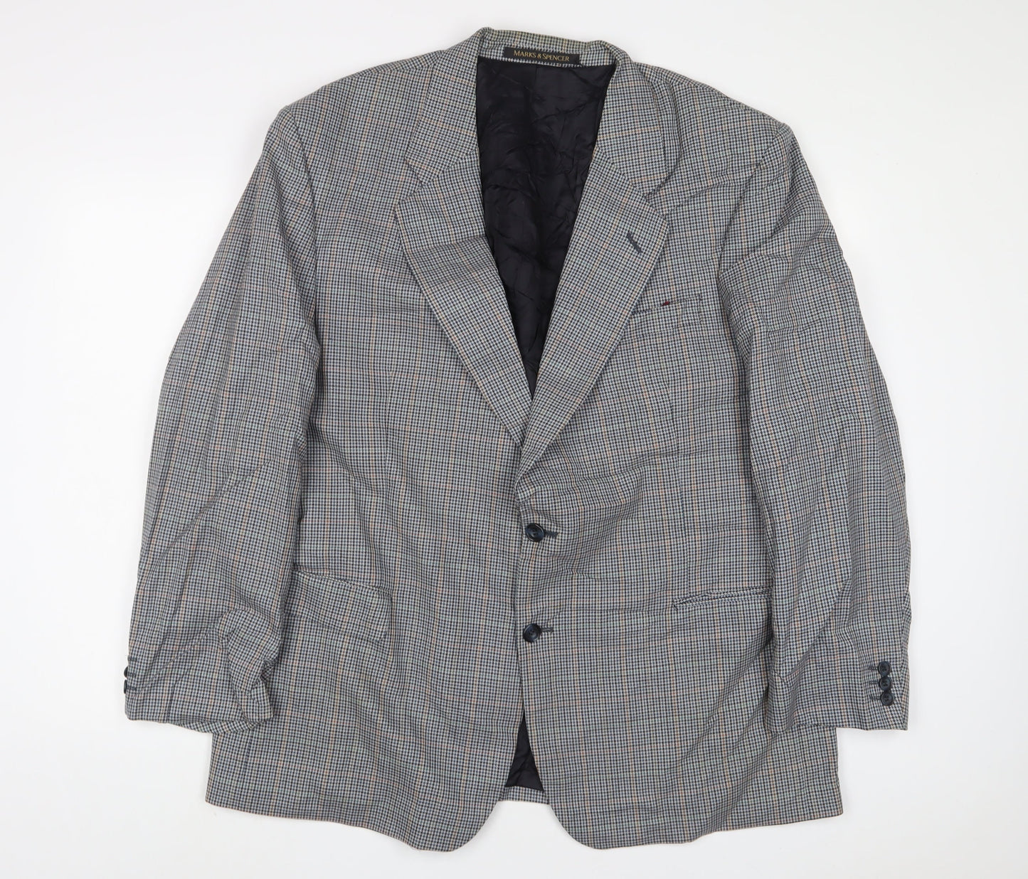 Mens UK Size 46 Marks and Spencer Regular Grey Suit Jacket