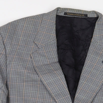 Mens UK Size 46 Marks and Spencer Regular Grey Suit Jacket