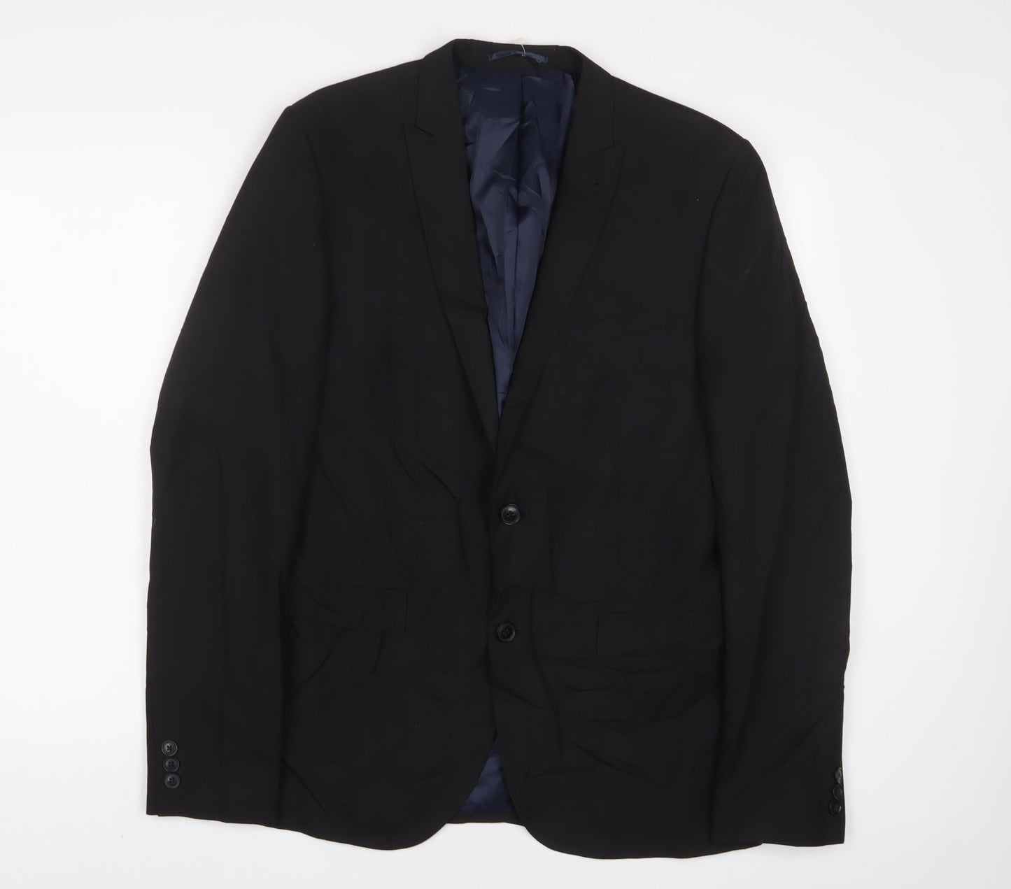 Mens UK Size 38 NEXT Regular Black Suit Jacket
