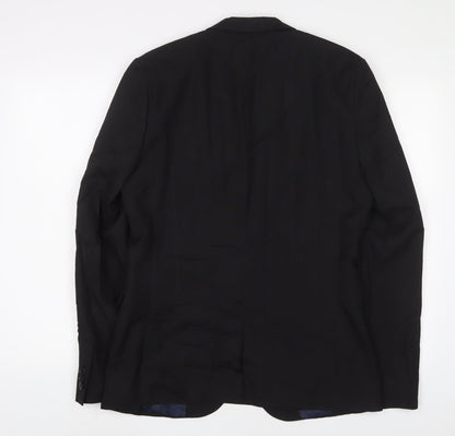 Mens UK Size 38 NEXT Regular Black Suit Jacket