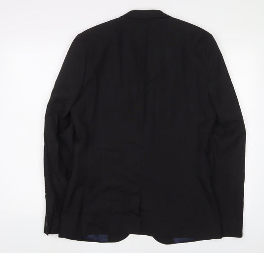 Mens UK Size 38 NEXT Regular Black Suit Jacket