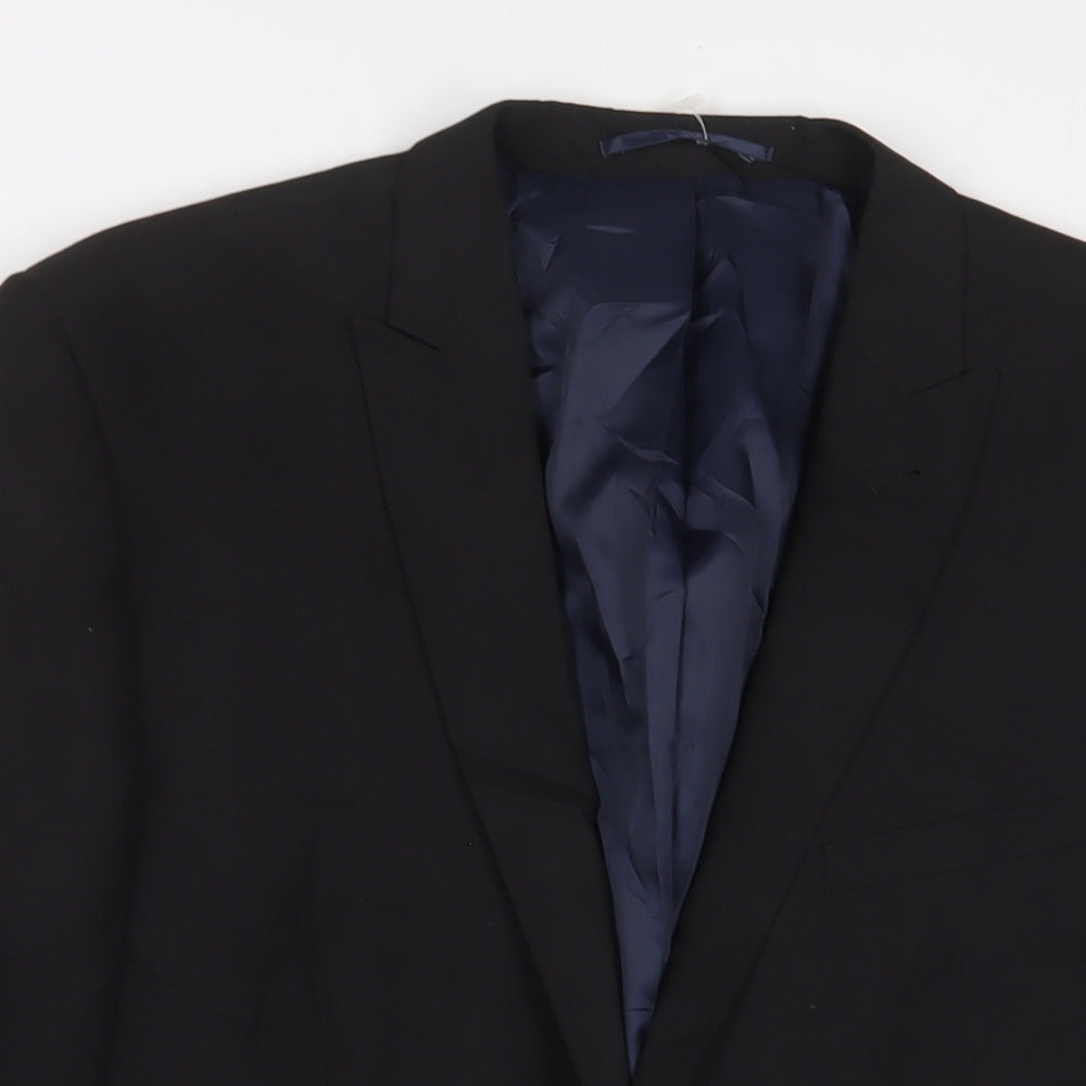 Mens UK Size 38 NEXT Regular Black Suit Jacket