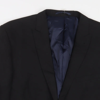 Mens UK Size 38 NEXT Regular Black Suit Jacket