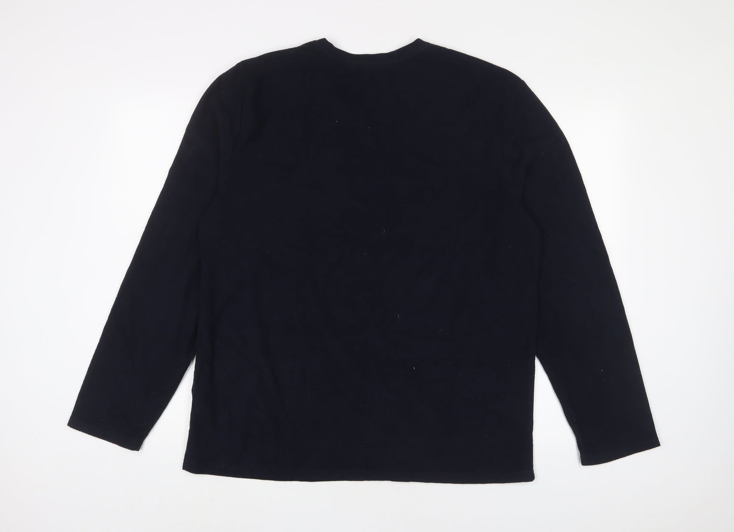 Mens UK Size L NEXT Blue Pullover Sweatshirt