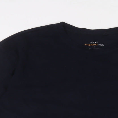 Mens UK Size L NEXT Blue Pullover Sweatshirt