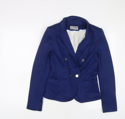 Womens UK Size 10 H&M Blue Jacket