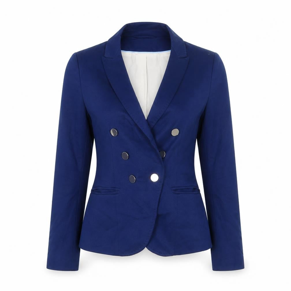Womens UK Size 10 H&M Blue Jacket