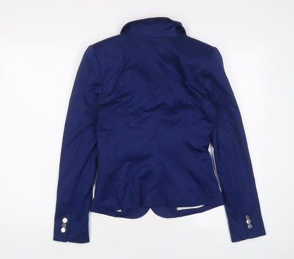 Womens UK Size 10 H&M Blue Jacket