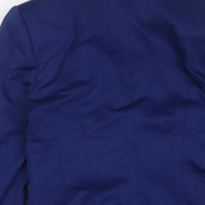 Womens UK Size 10 H&M Blue Jacket