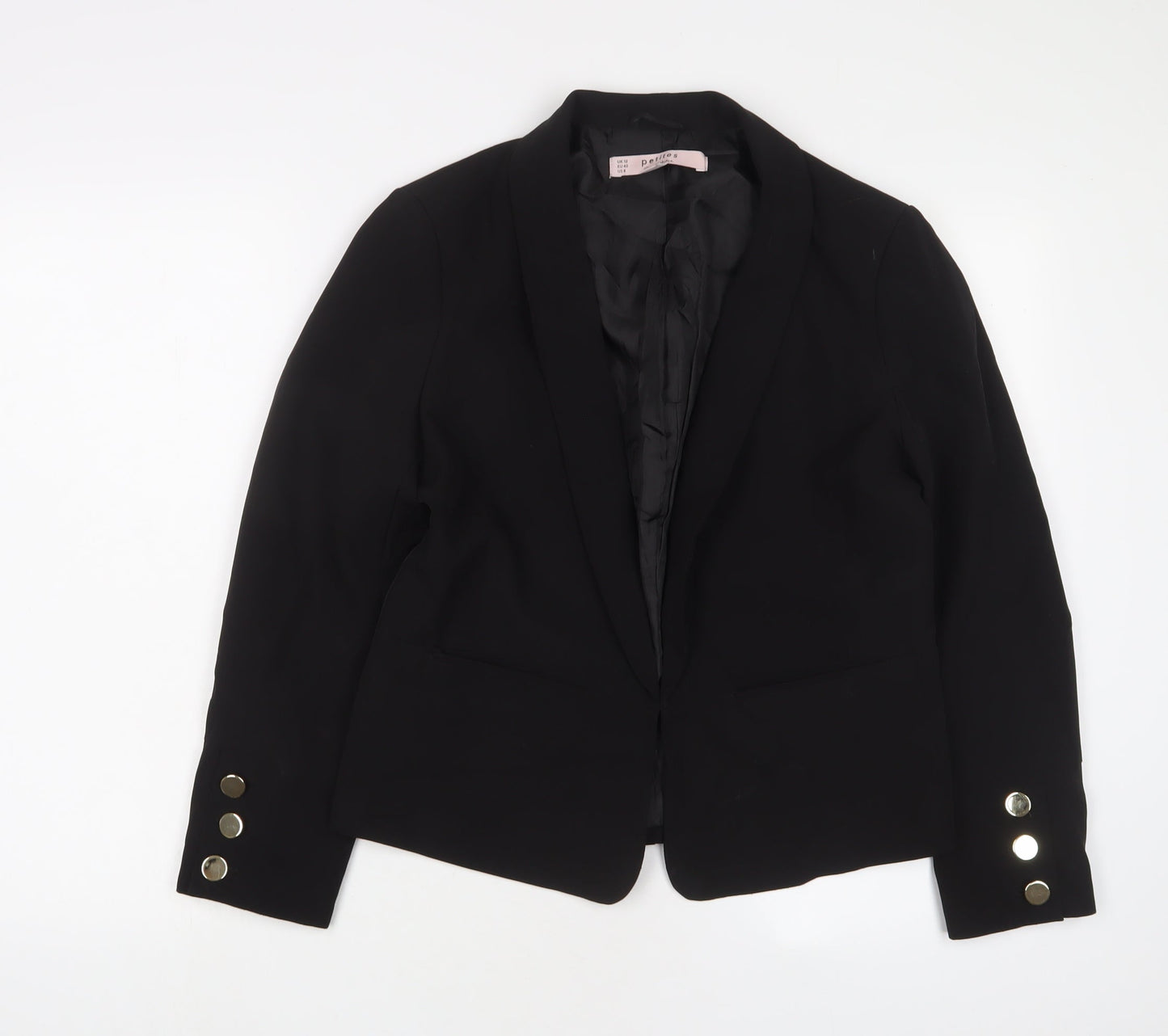 Womens UK Size 12 Miss Selfridge Black Jacket