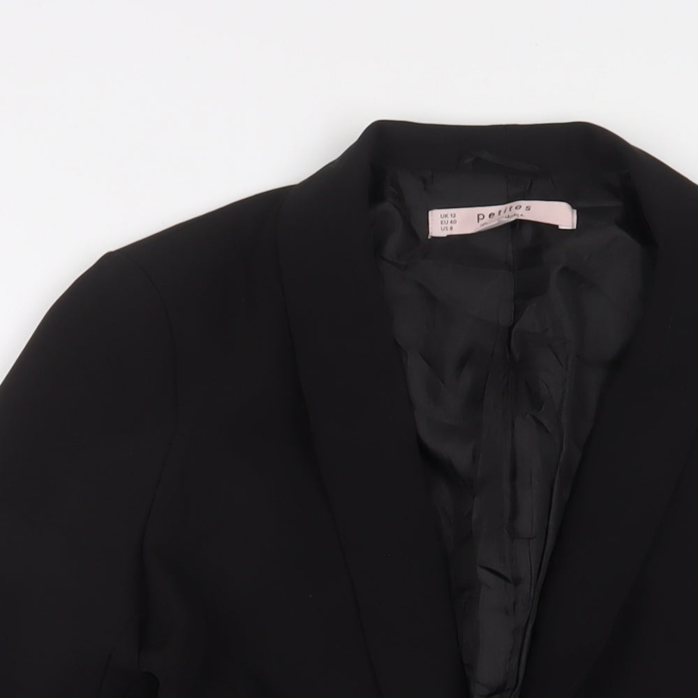 Womens UK Size 12 Miss Selfridge Black Jacket