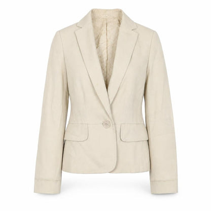 Womens UK Size 10 Mango Beige Jacket