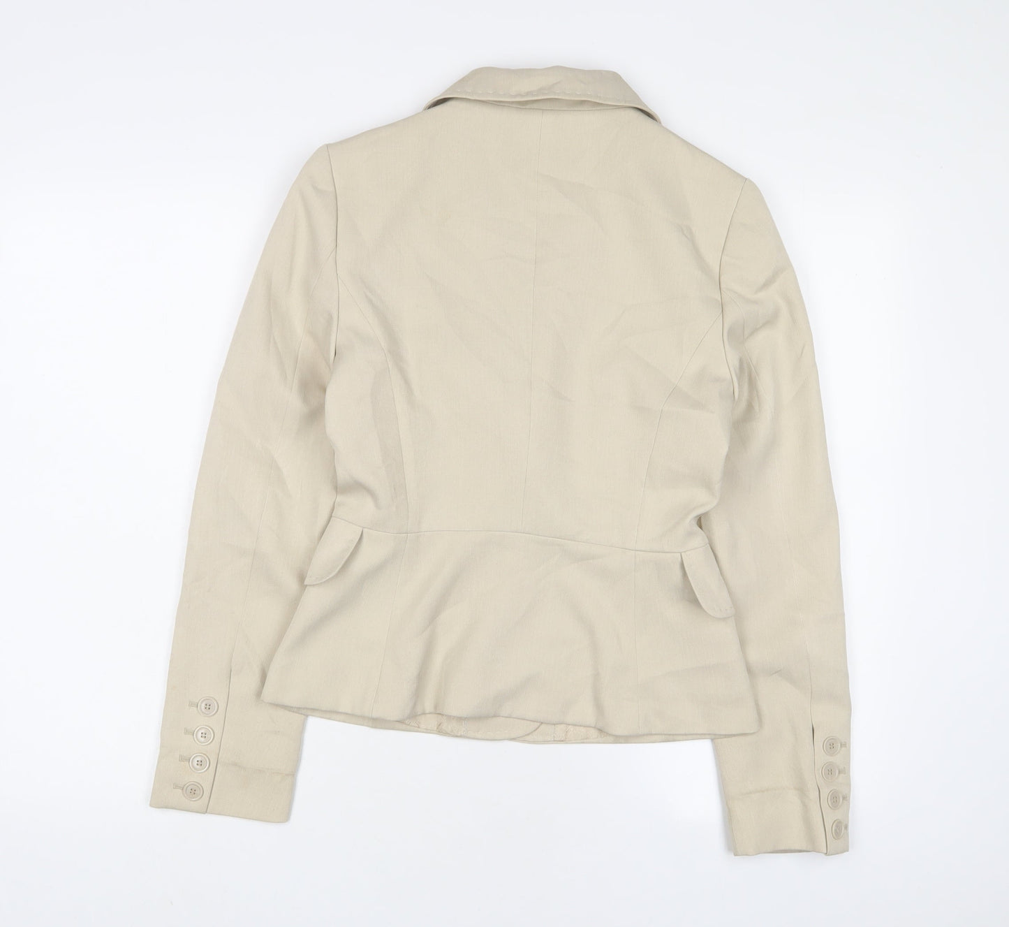Womens UK Size 10 Mango Beige Jacket