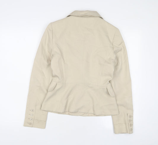 Womens UK Size 10 Mango Beige Jacket