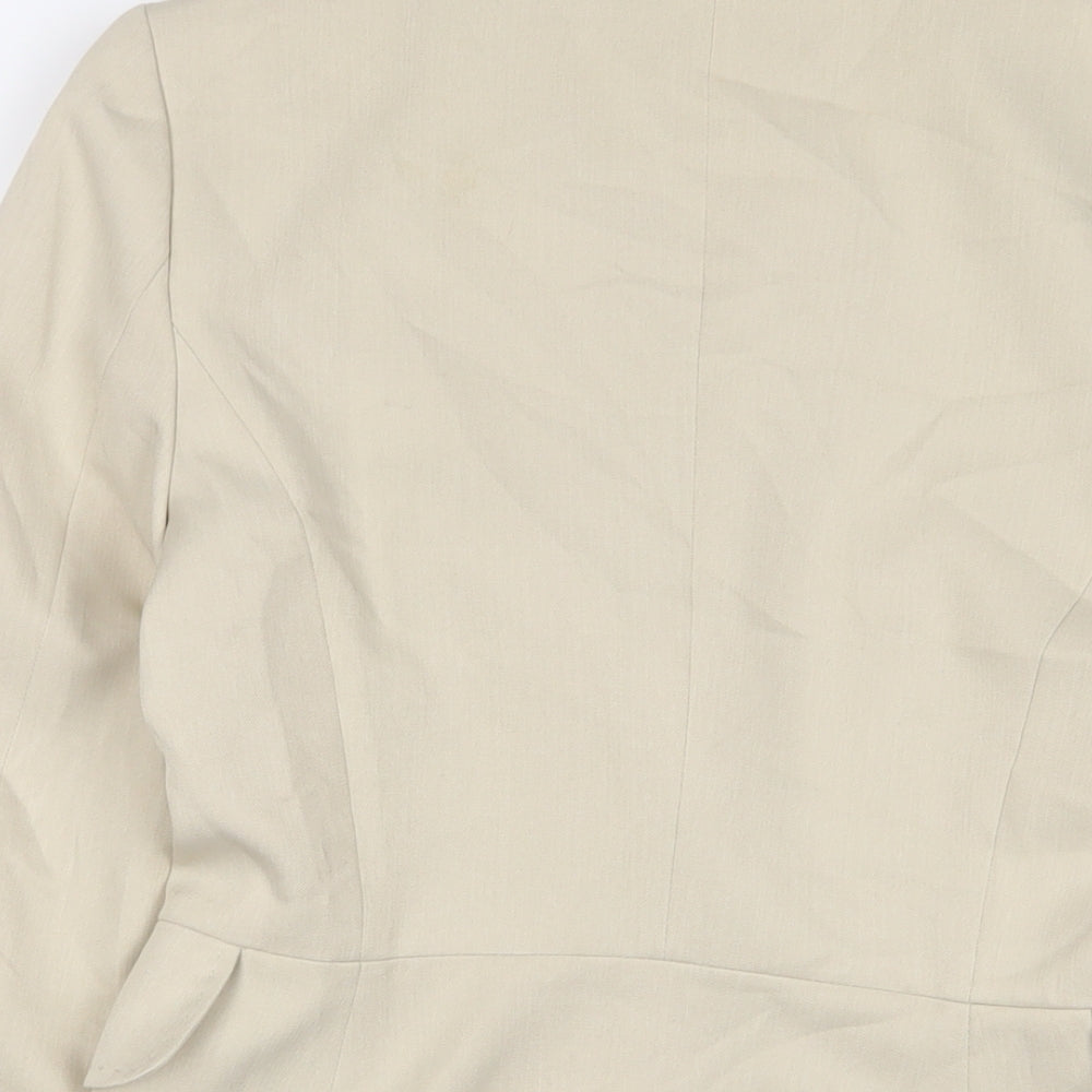 Womens UK Size 10 Mango Beige Jacket