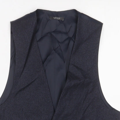 Mens UK Size 36 Marks and Spencer Regular Blue Suit Jacket
