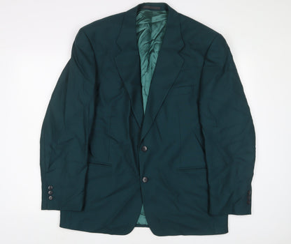 Mens UK Size 42 Douglas Regular Green Suit Jacket