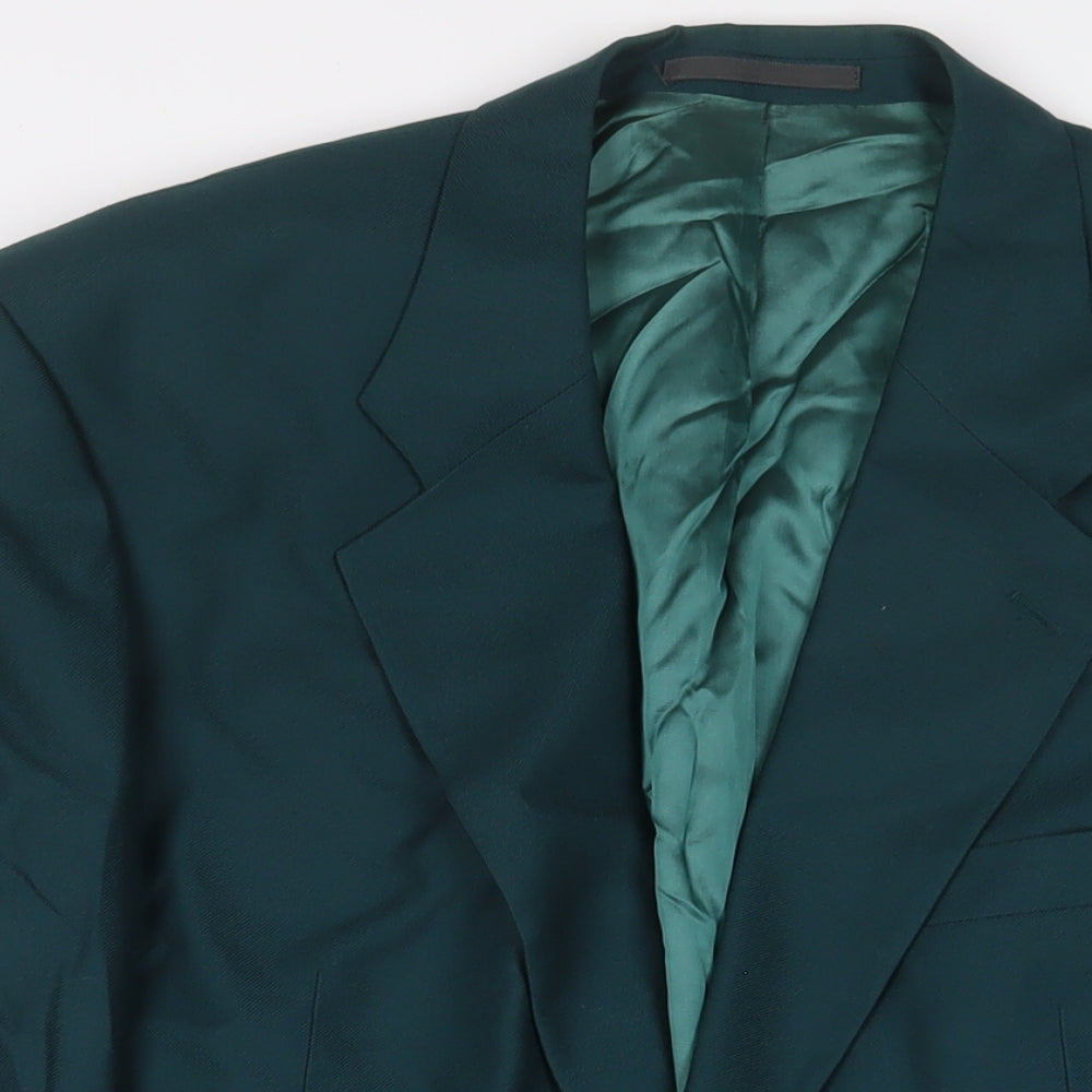 Mens UK Size 42 Douglas Regular Green Suit Jacket